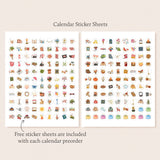 2025 Wish List Calendar Creative High-looking Value Wall Calendar