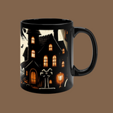 Coffee Mug - Halloween Spooky Design - 11oz