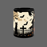 Coffee Mug - Halloween Spooky Design - 11oz