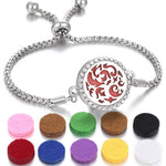 Kaleidoscope Aromatherapy Bracelet Essential Oil Diffuser Locket