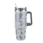 40OZ Stainless Steel Diamond Insulated Cup With Large Capacity