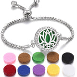 Kaleidoscope Aromatherapy Bracelet Essential Oil Diffuser Locket