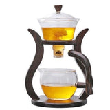 Kung Fu Tea Cup Simple Magnetic Tea Brewing Maker Glass Tea Set